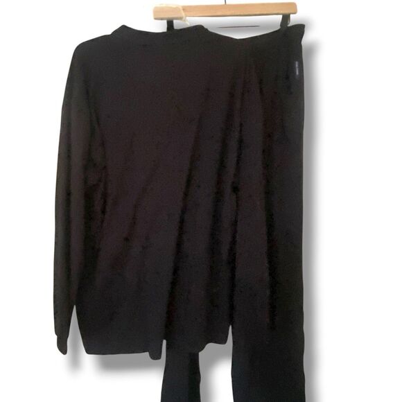 NEW Lufthansa First Class Porsche Design Van Laack Pajama Set XXL Black Travel - Picture 6 of 8